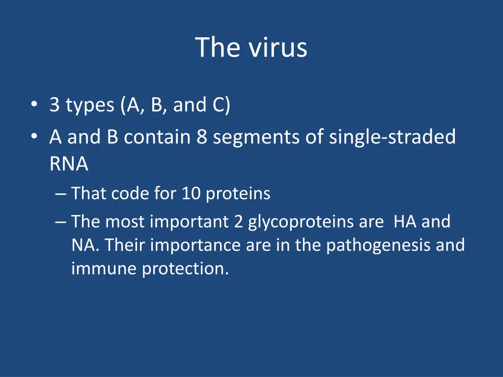 the virus 1