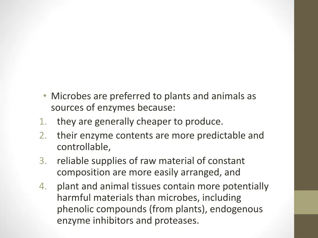 microbes are preferred to plants and animals
