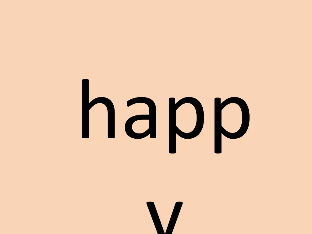 happ y
