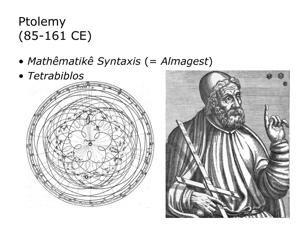 ptolemy 85 161 ce