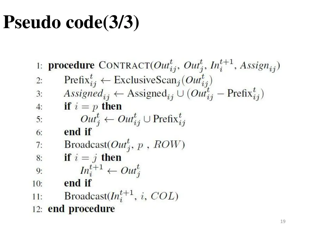 pseudo code 3 3