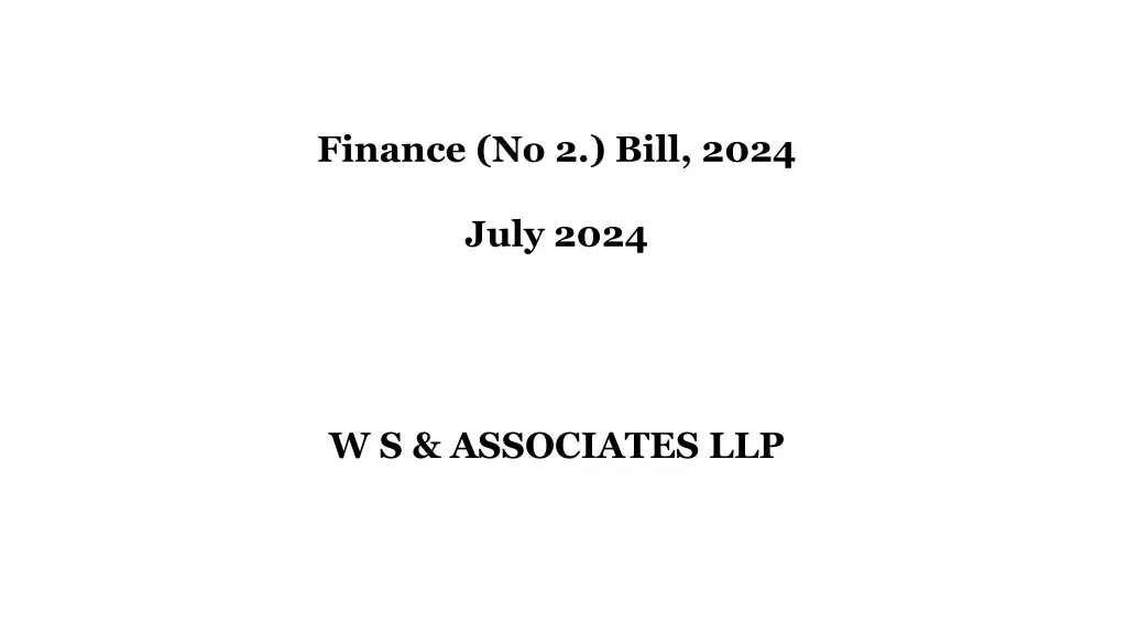 finance no 2 bill 2024
