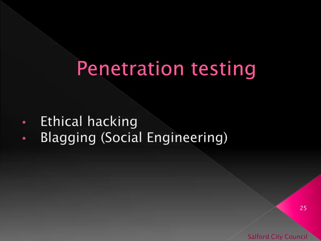 penetration testing