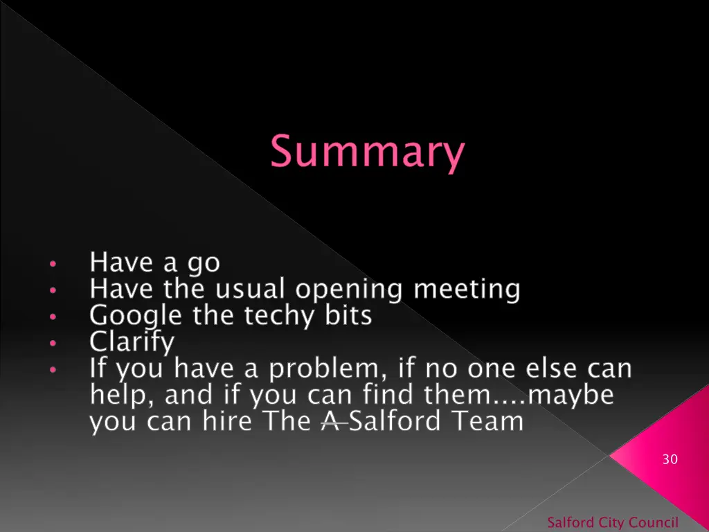 summary