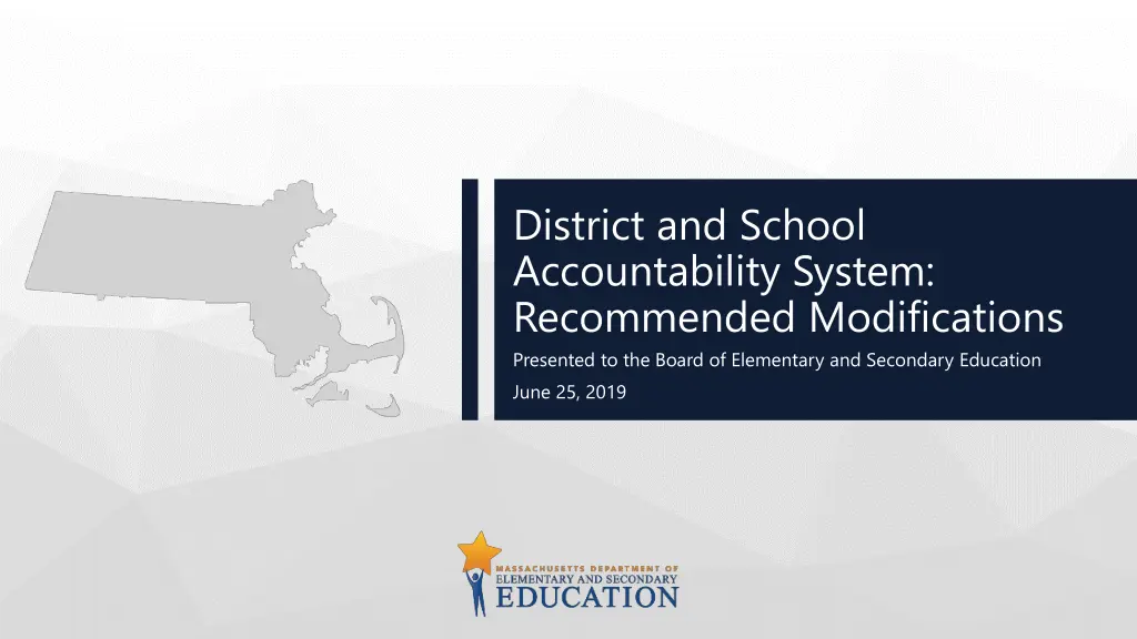 district and school accountability system