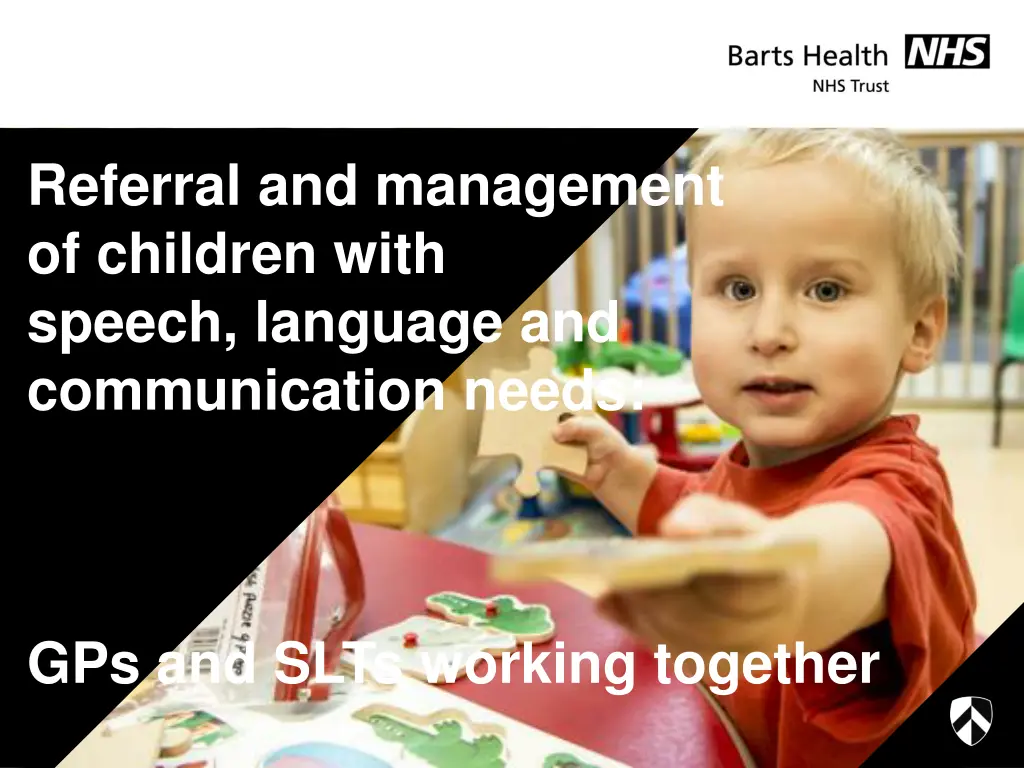referral and management of children with speech