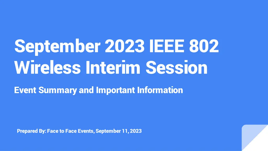 september 2023 ieee 802 wireless interim session