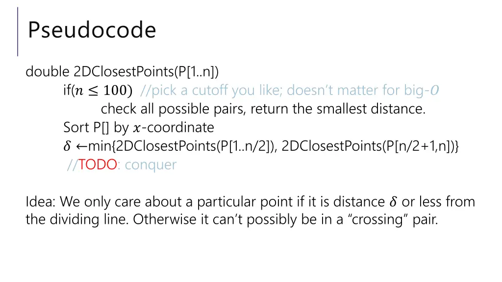 pseudocode 2