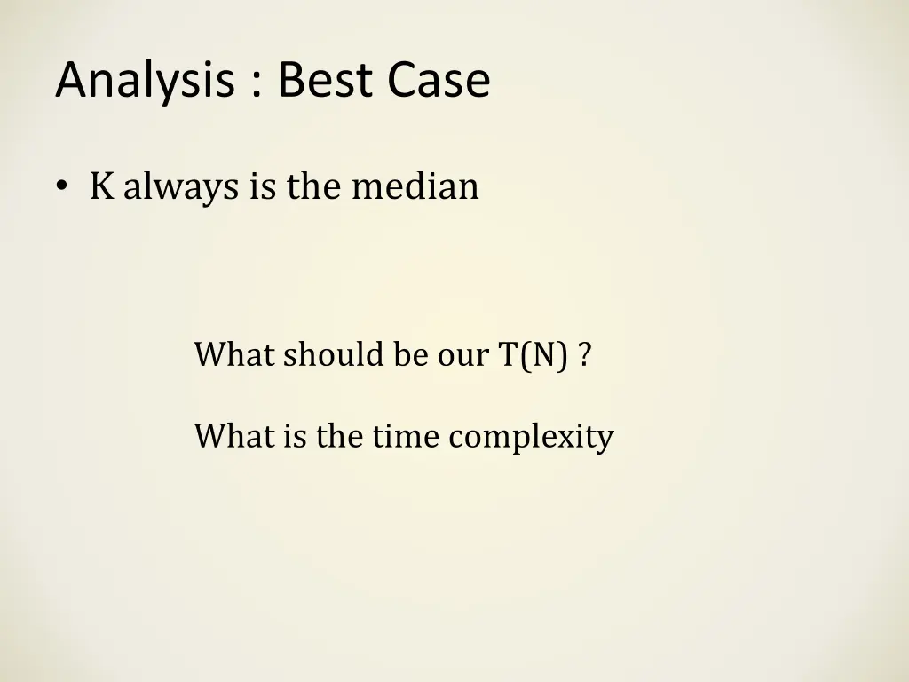 analysis best case