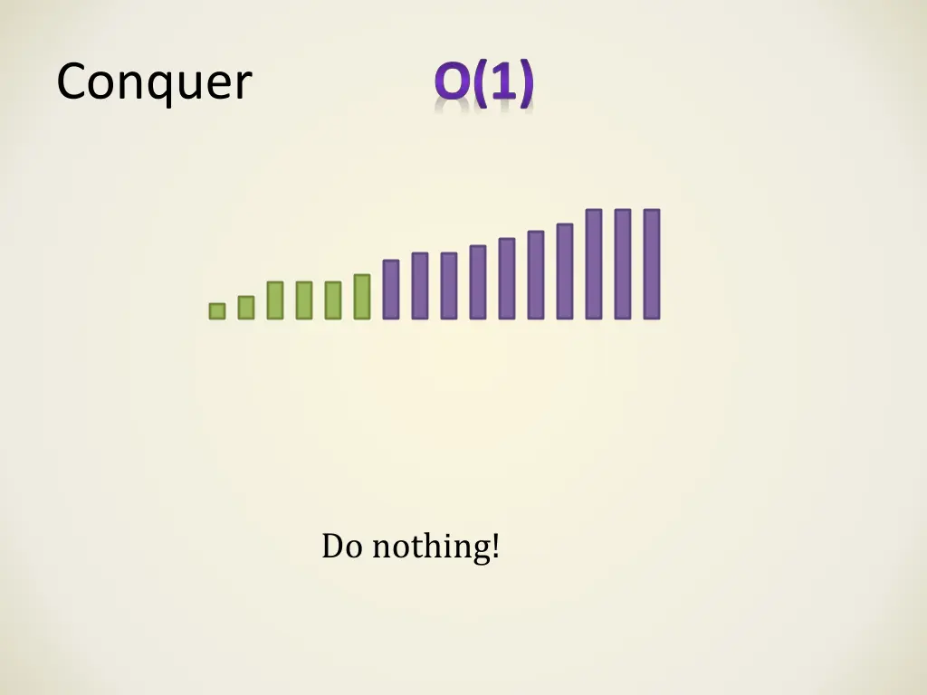 conquer o 1