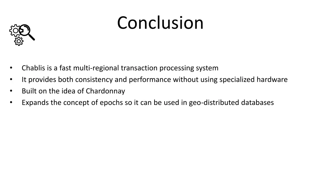 conclusion