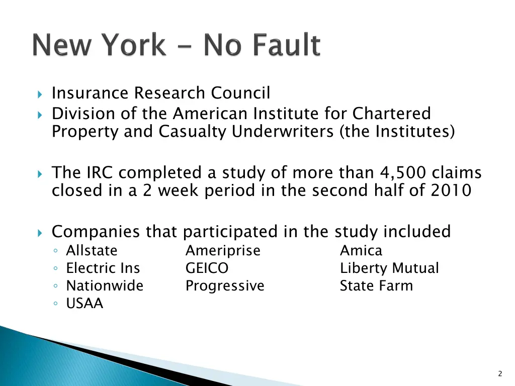 insurance research council division