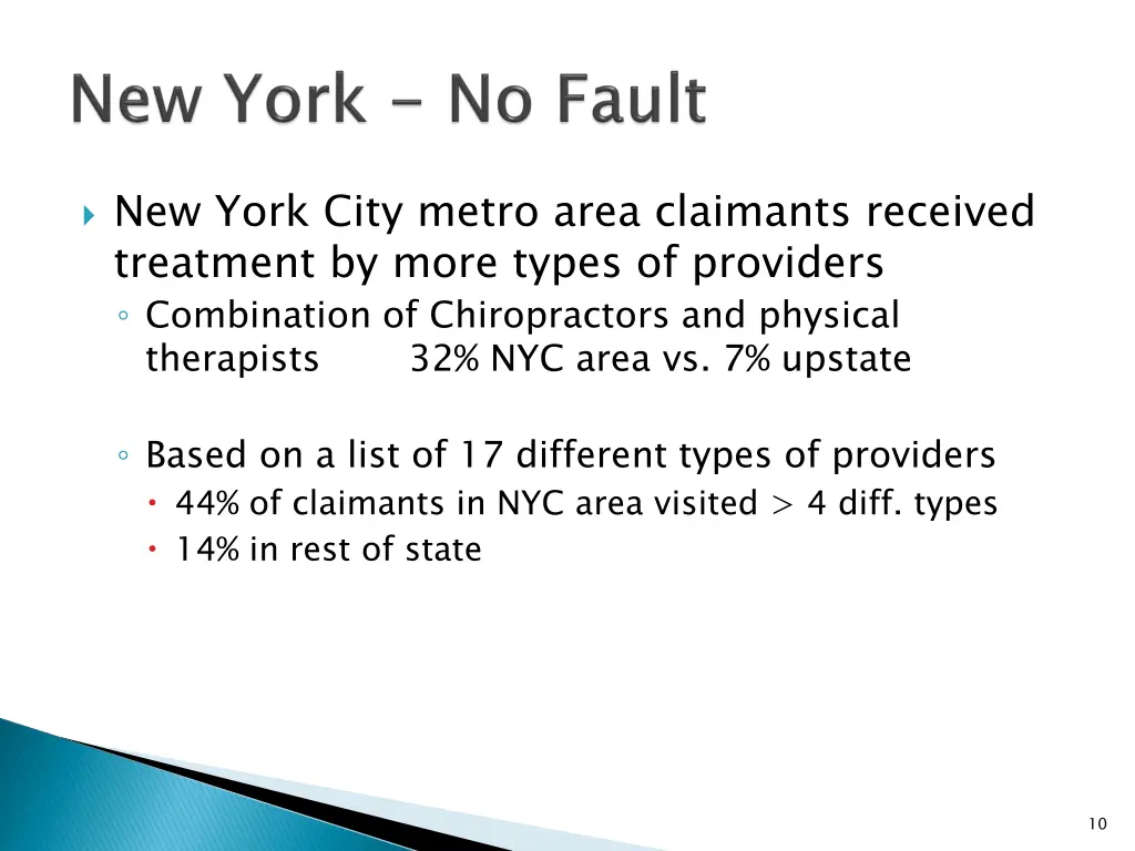 new york city metro area claimants received