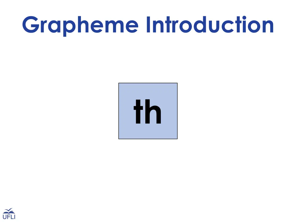 grapheme introduction
