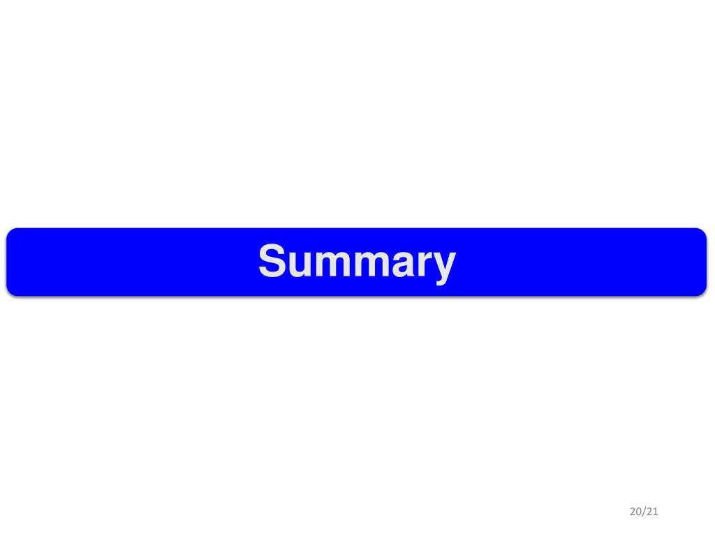 summary