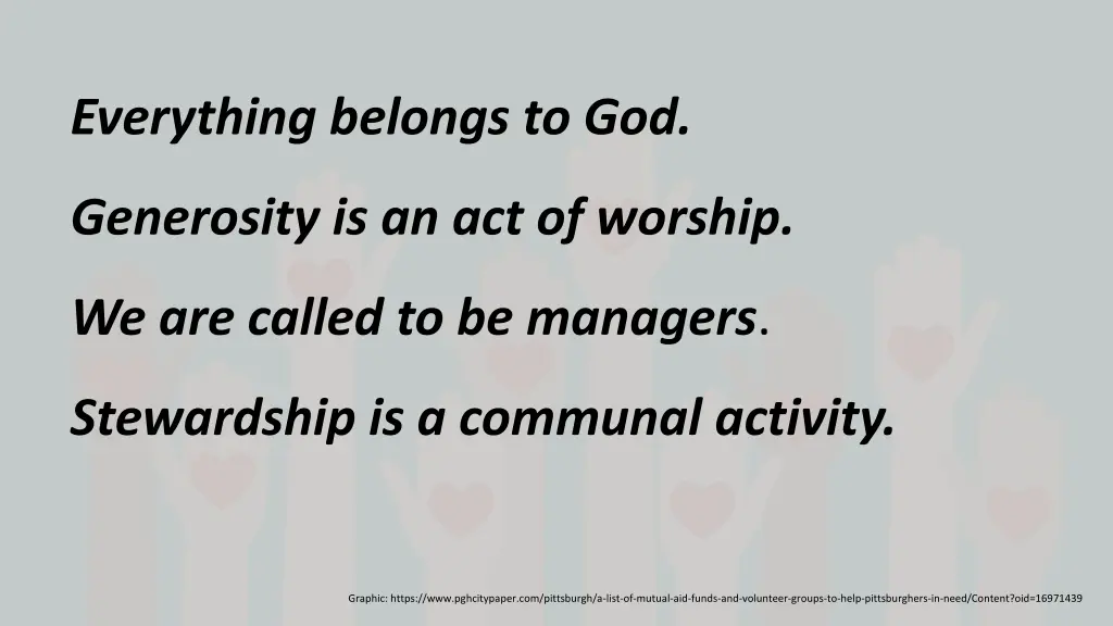 everything belongs to god 4