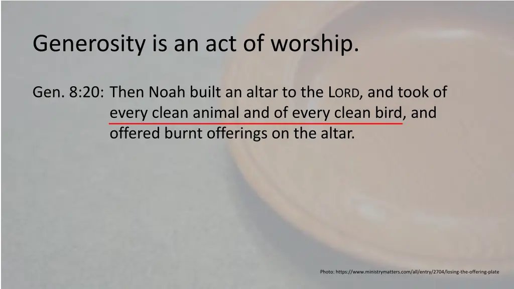 generosity is an act of worship 1