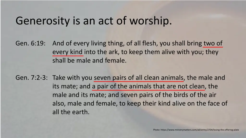 generosity is an act of worship