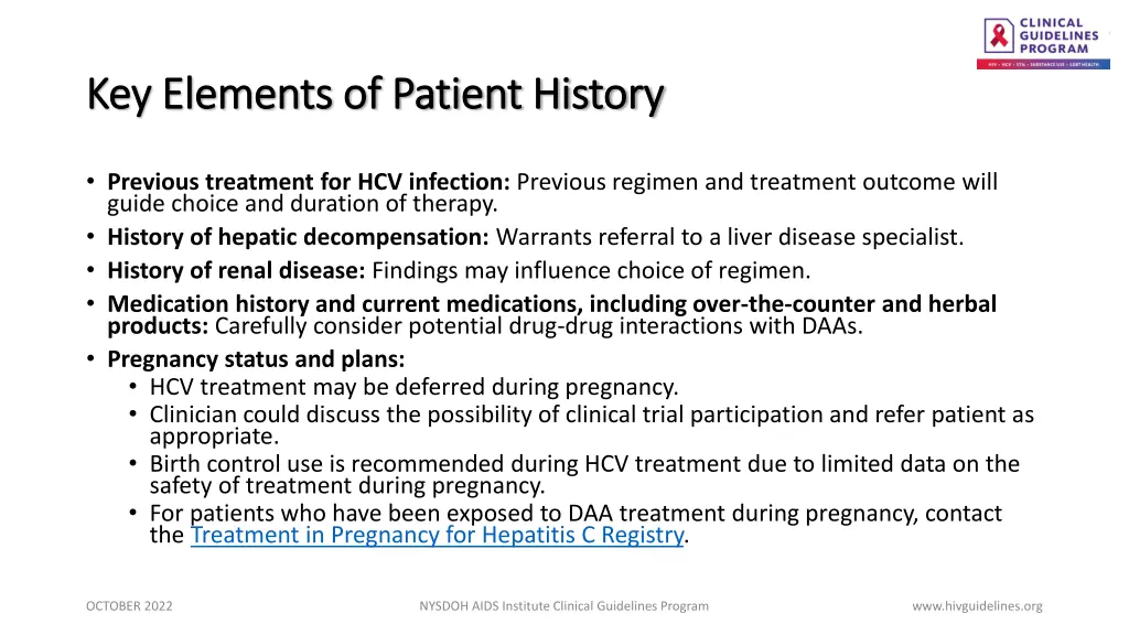 key elements of patient history key elements