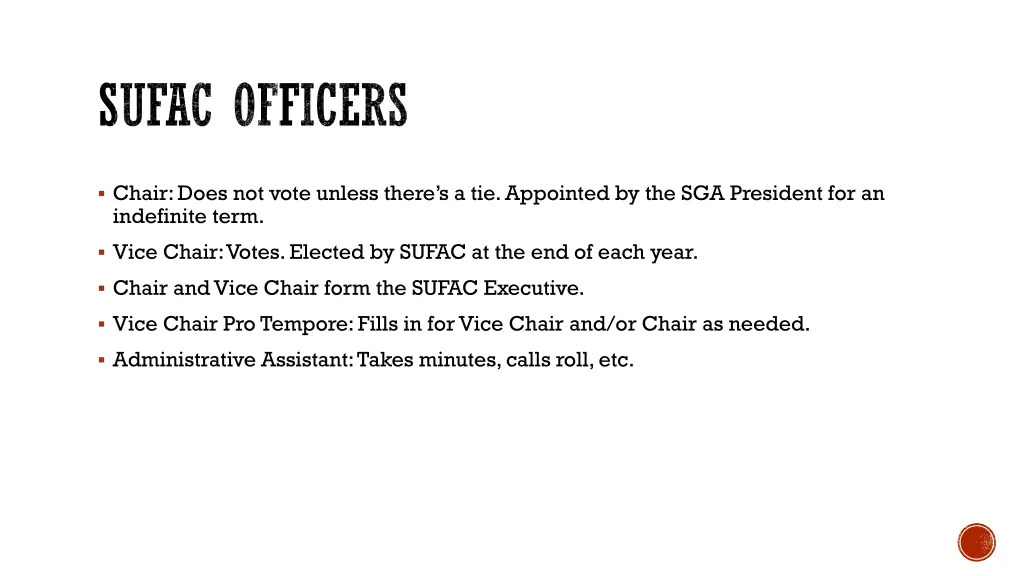 sufac officers