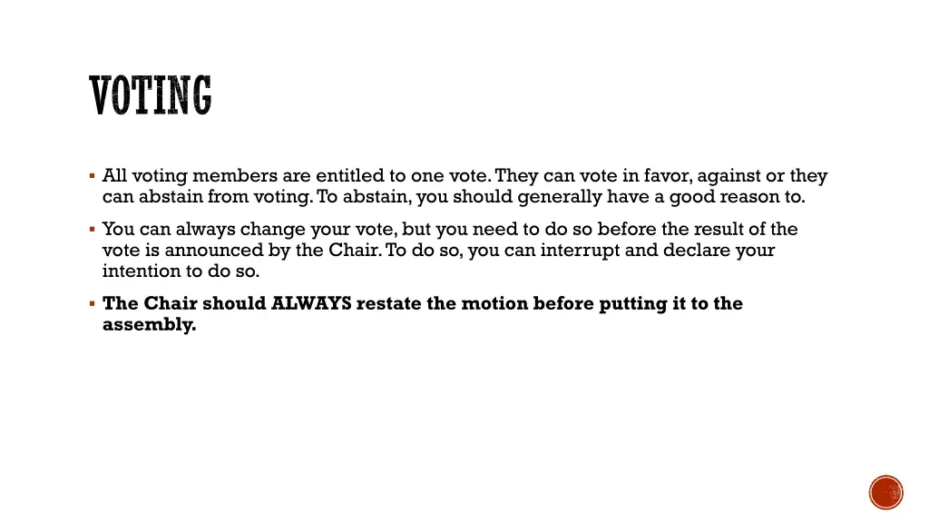 voting
