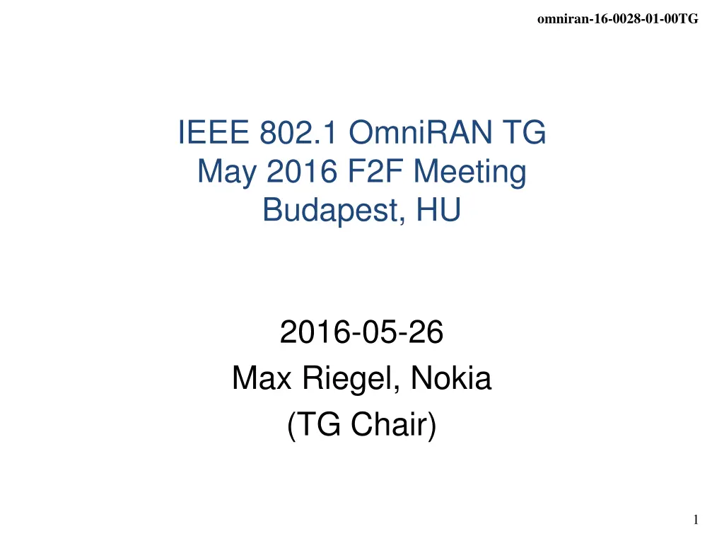 omniran 16 0028 01 00tg