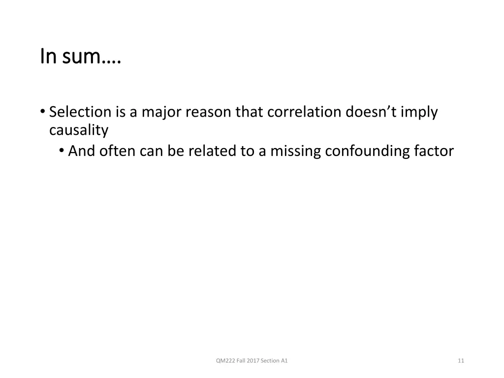 in sum in sum