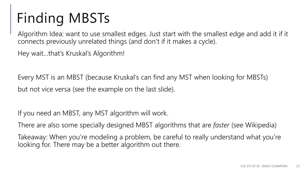 finding mbsts algorithm idea want to use smallest