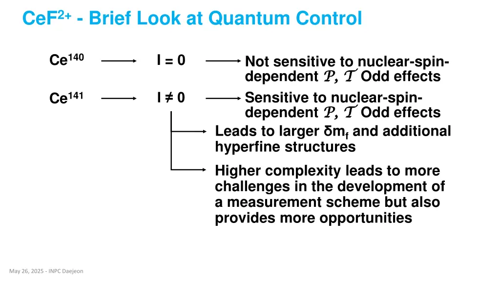 cef 2 brief look at quantum control