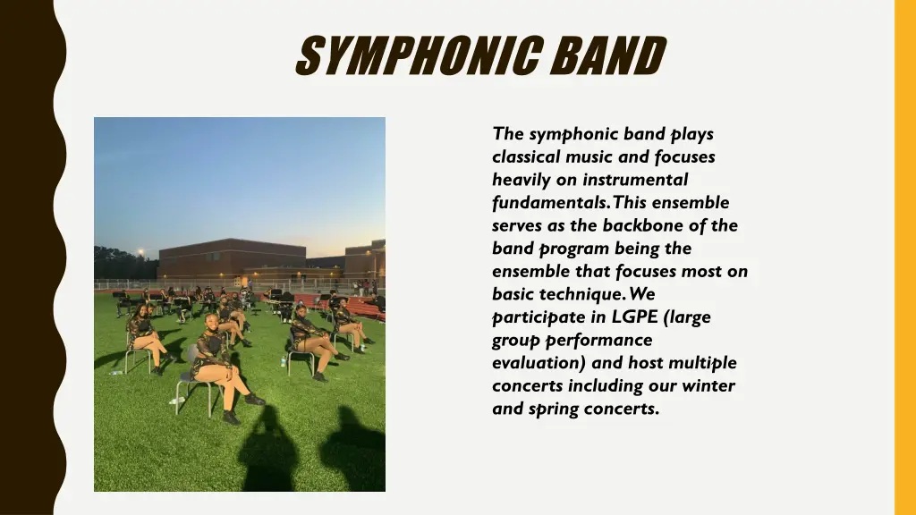 symphonic band