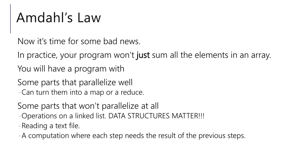 amdahl s law 1