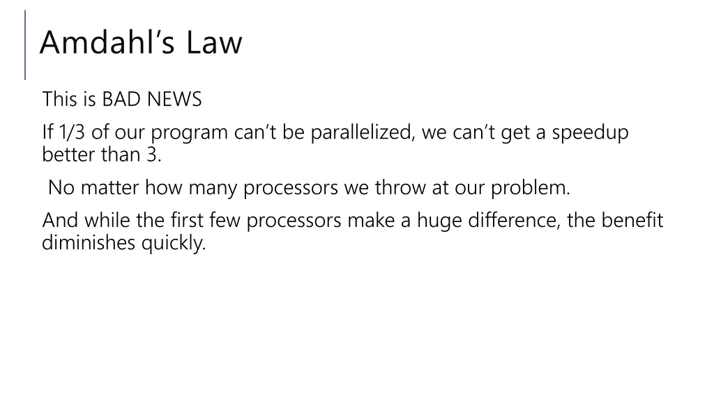 amdahl s law 5