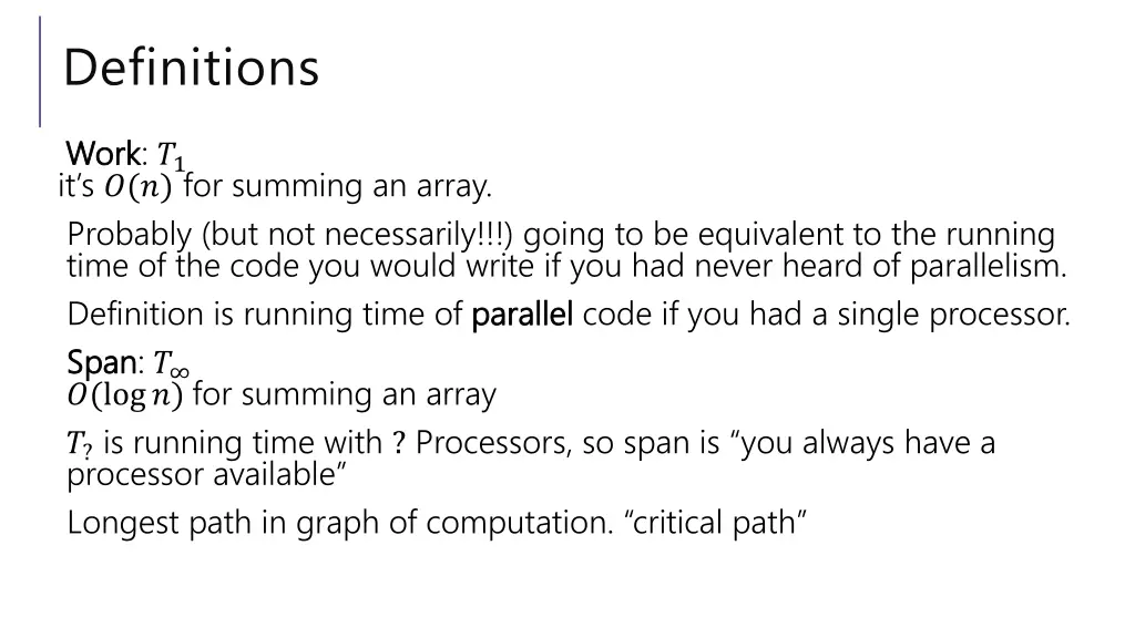 definitions
