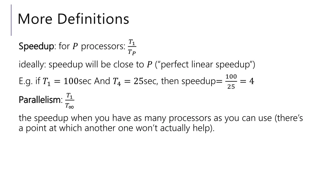 more definitions