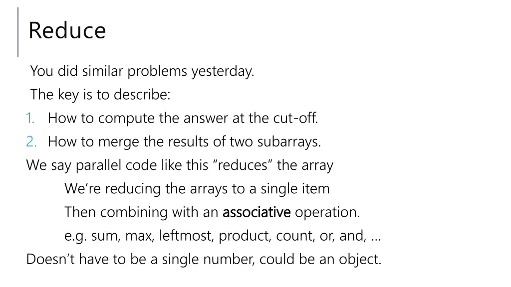 reduce 1