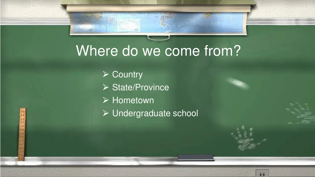 where do we come from