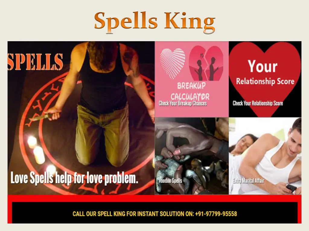 spells king
