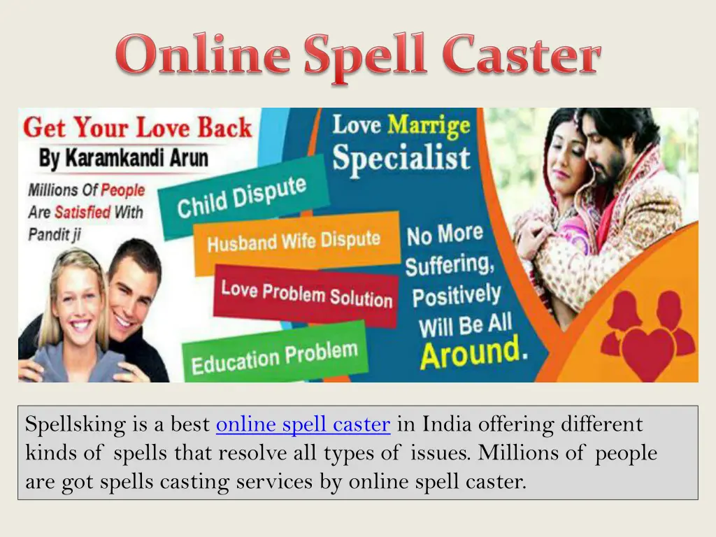 spellsking is a best online spell caster in india