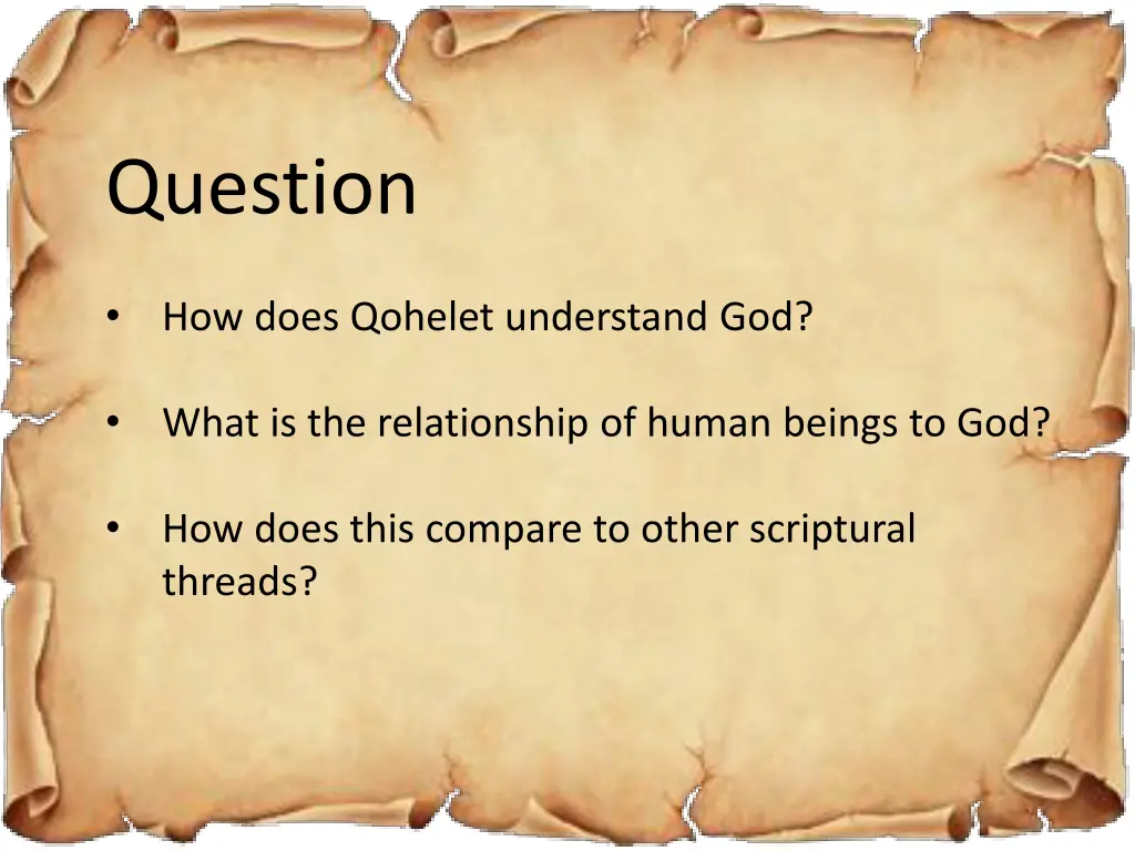 question 1