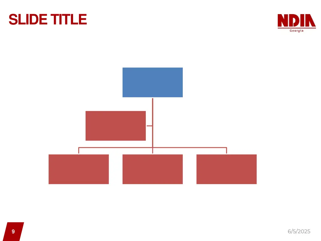 slide title