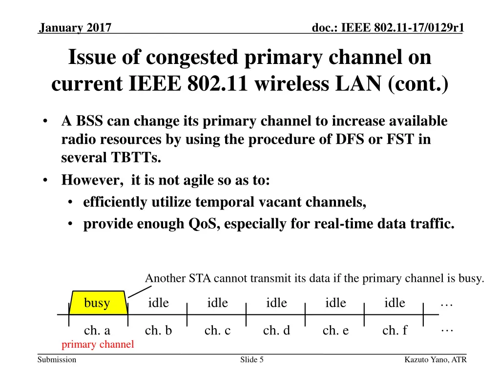 january 2017 issue of congested primary channel 2