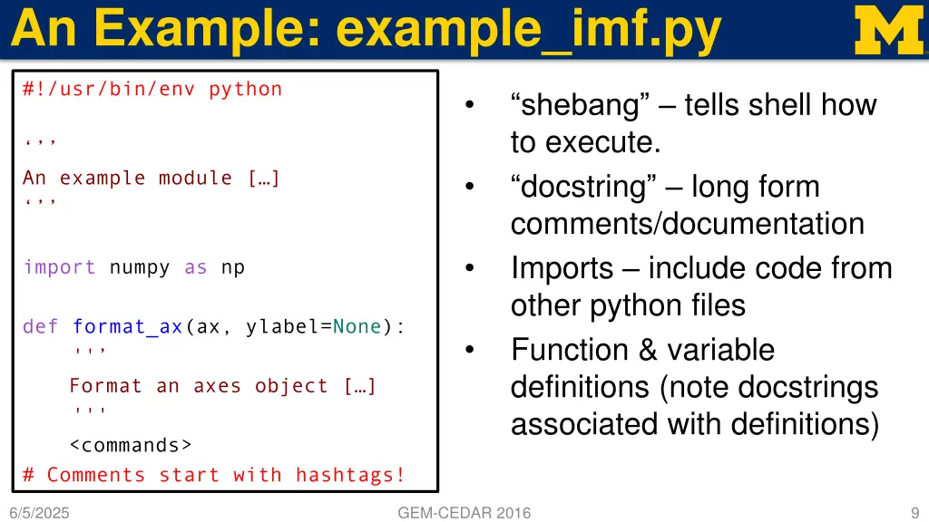 an example example imf py