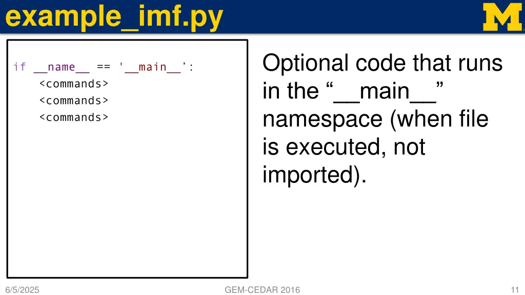 example imf py 1