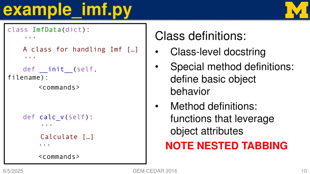 example imf py