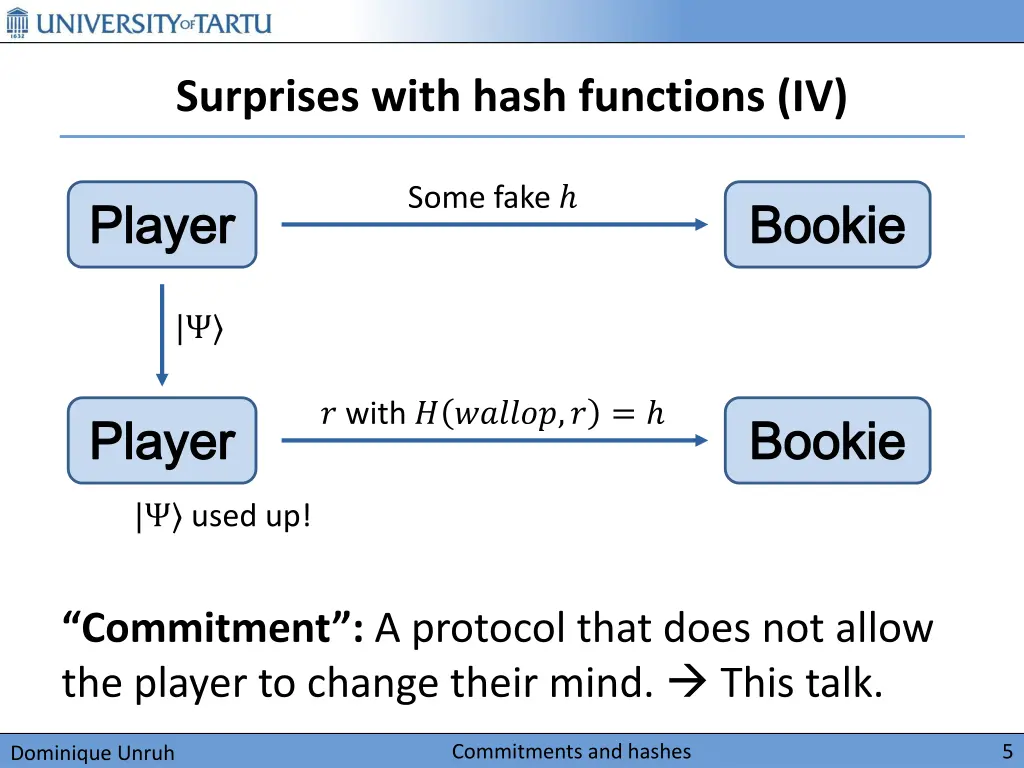 surprises with hash functions iv