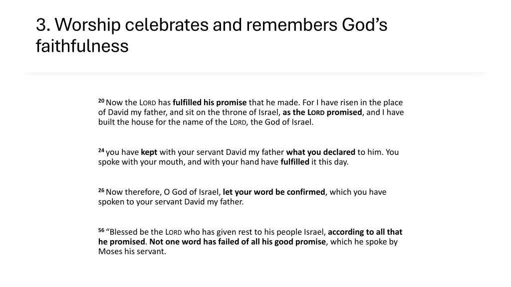 3 worship celebrates and remembers 1
