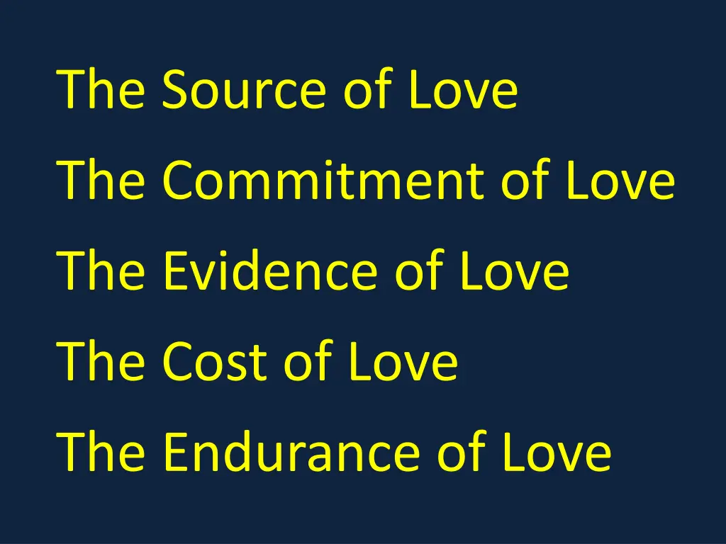 the source of love 1
