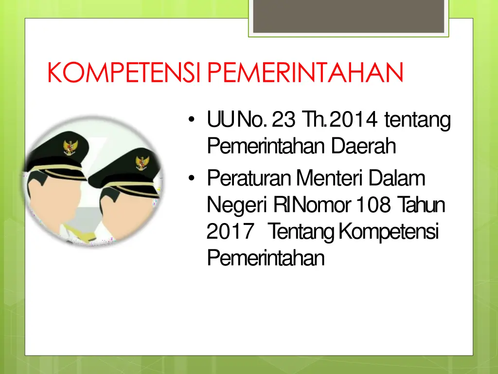 kompetensipemerintahan