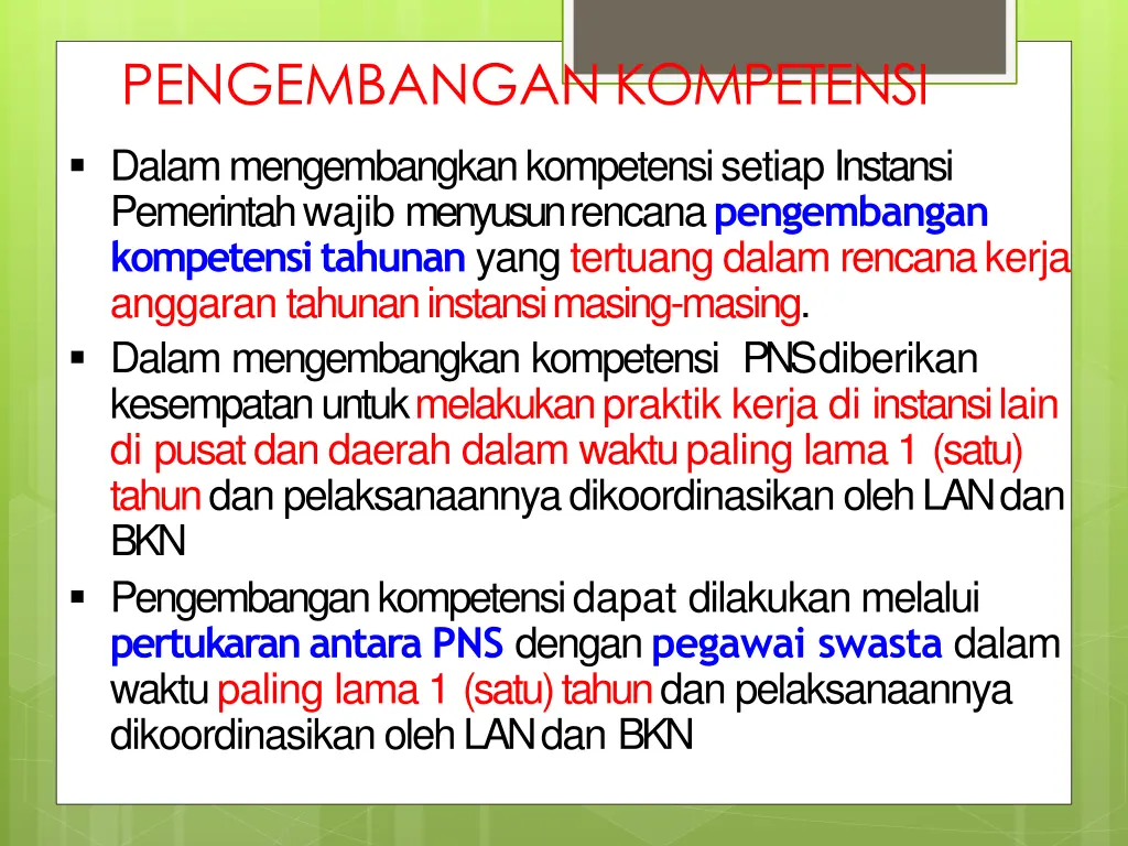 pengembangan kompetensi 1