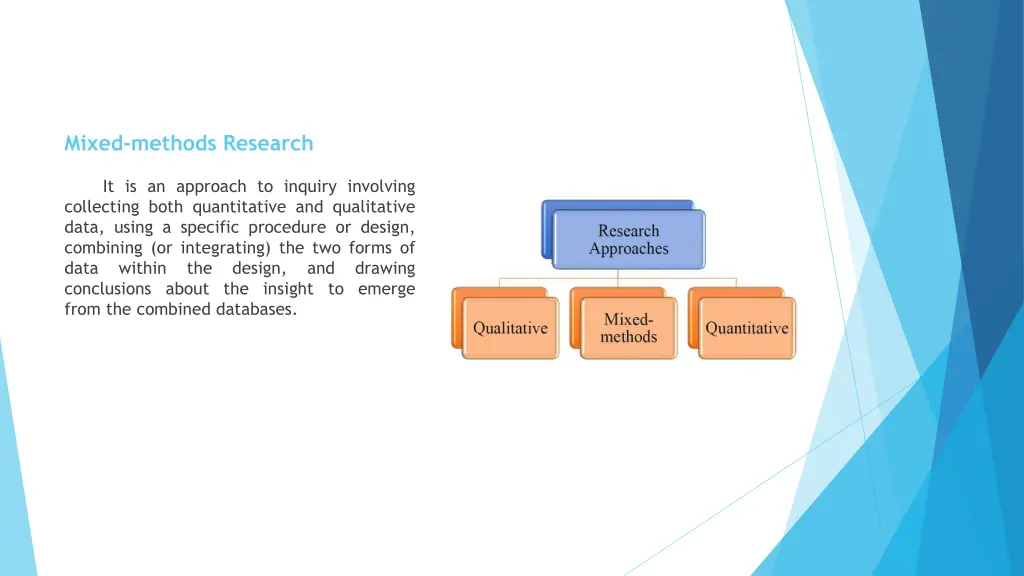 mixed methods research